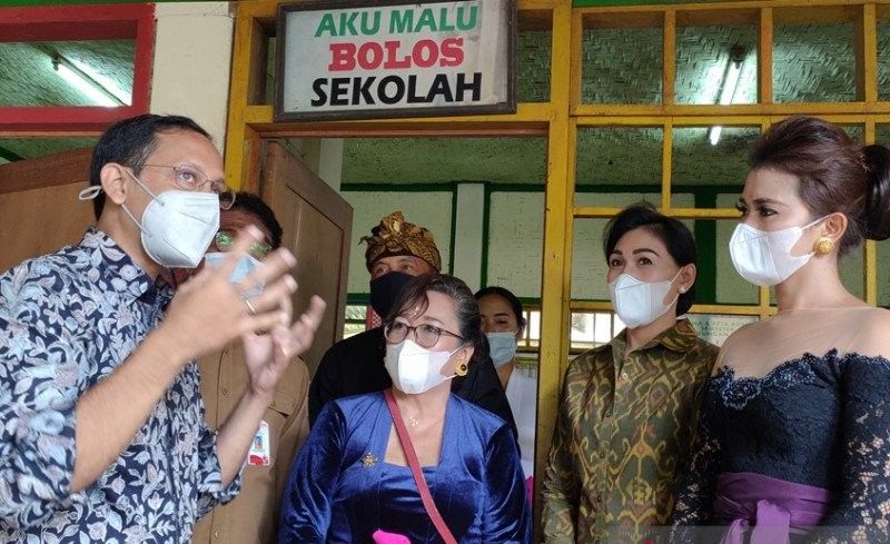 podiumnews.com-Nadiem Makarim Kagumi TK Berwawasan Lingkungan di Ubud